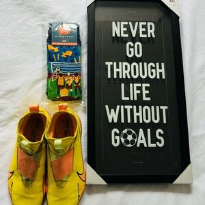 Nike Yellow Soccer Cleats